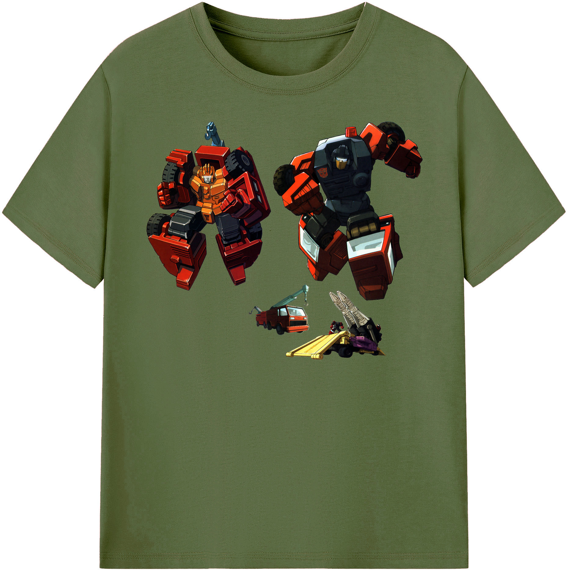 （画像用）  綿100％半袖Tシャツ（フロントプリント）